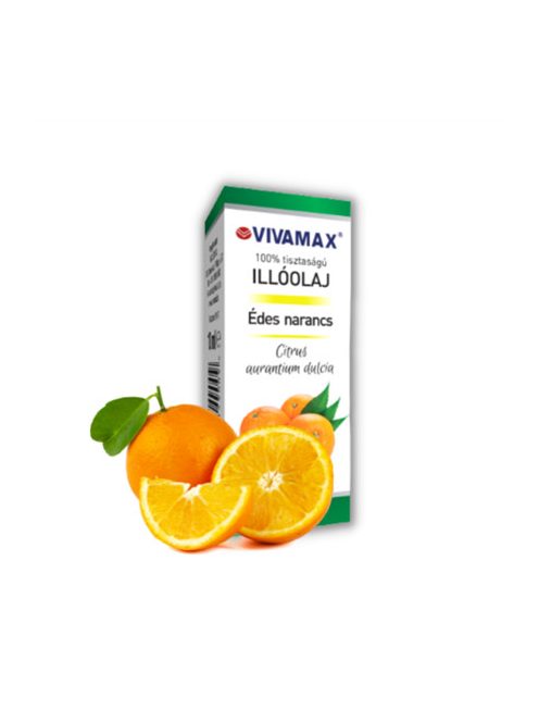 Édes narancs 100%-os tisztaságú illóolaj (10 ml)