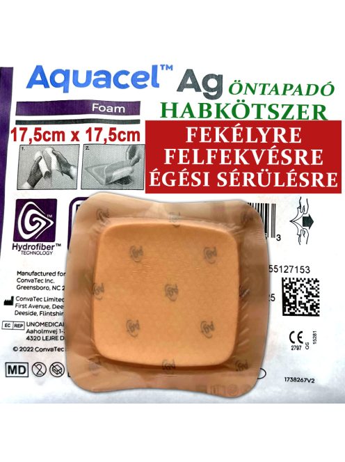 Öntapadó habkötszer (fekély, felfekvés) 10x10cm 