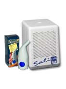Allergia csomag1: Salin sóterápiás készülék + Sópipa (műanyag)