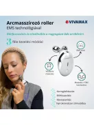 Arcmasszírozó roller EMS technológiával