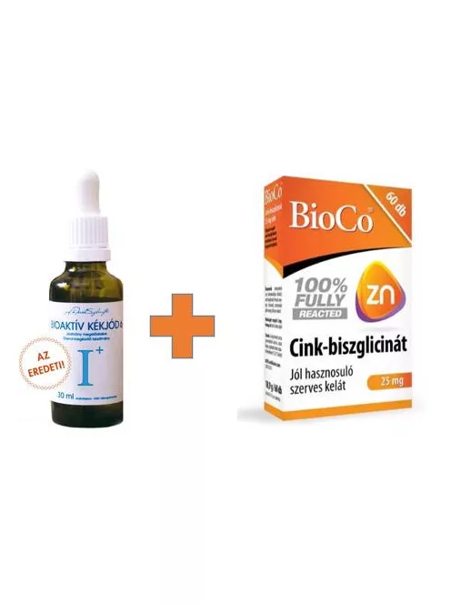 Bioaktív Kékjód + Cink csomag