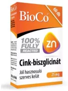BioCo Cink-Bliszglicinát 25mg 60db