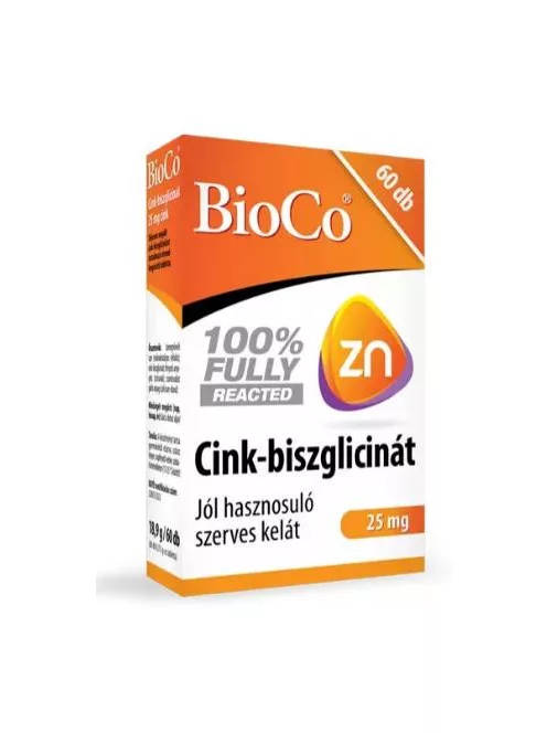 BioCo Cink-Bliszglicinát 25mg 60db
