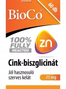 BioCo Cink-Bliszglicinát 25mg 60db