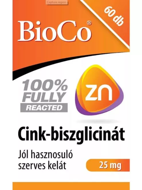 BioCo Cink-Bliszglicinát 25mg 60db