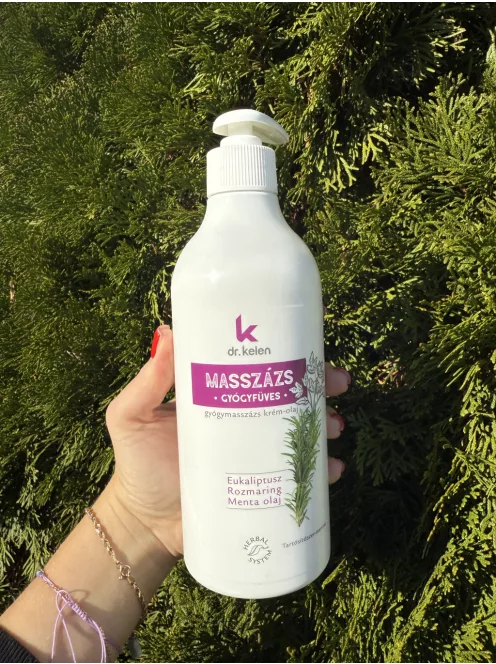 Dr Kelen Gyógyfüves Masszázskrém 500ml