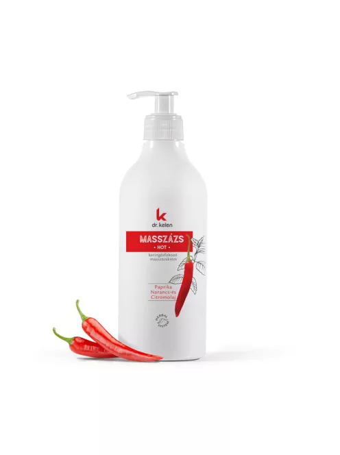 Dr Kelen Hot Keringésfokozó masszázskrém 500ml