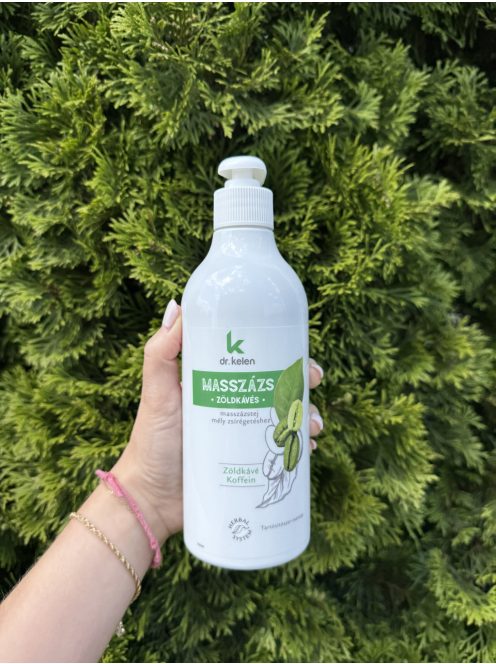Dr Kelen Zöld kávés masszázstej mélyzsírégetéshez 500ml