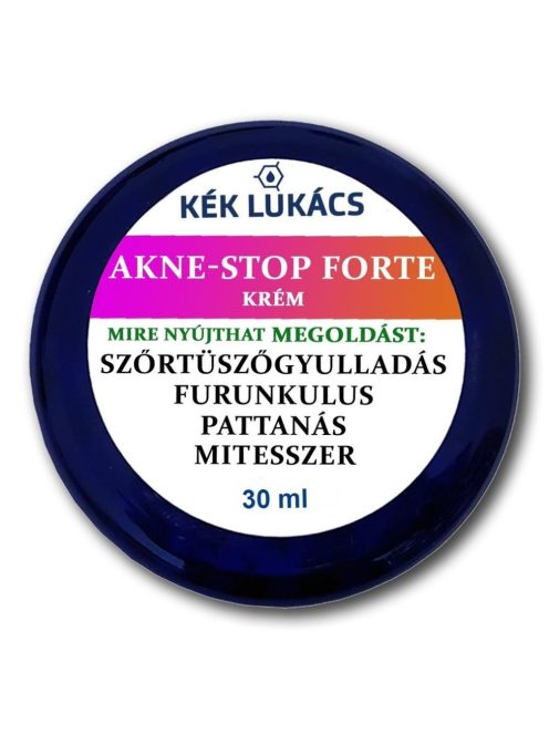 Kék-Lukács Akne-Stop Forte Krém 30ml