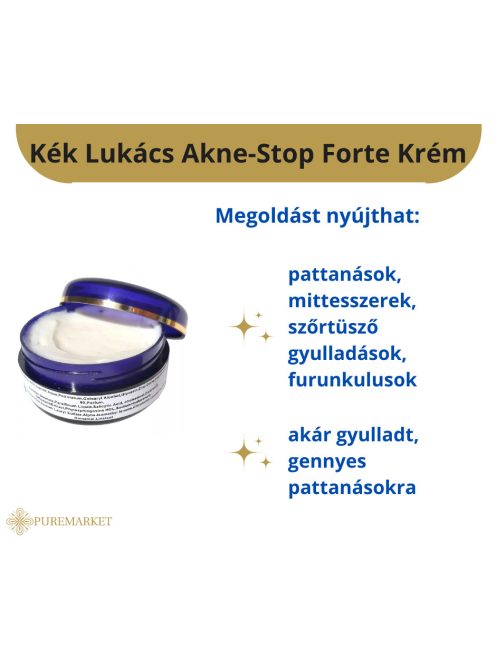Kék-Lukács Akne-Stop Forte Krém 30ml