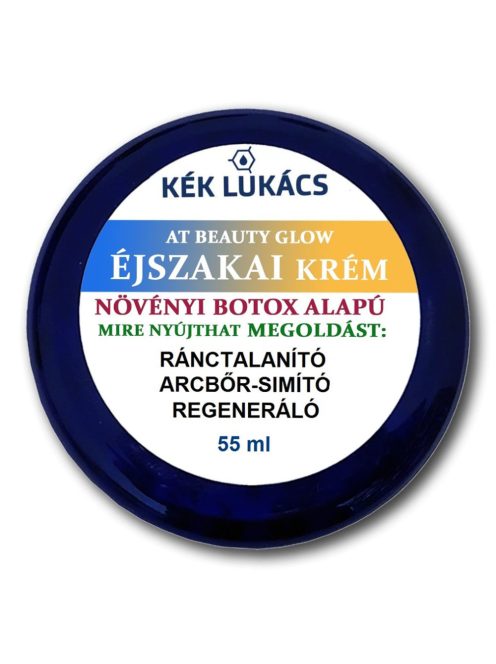 Kék Lukács PRÉMIUM Regeneráló Éjszakai Krém At Beauty Glow 55ml