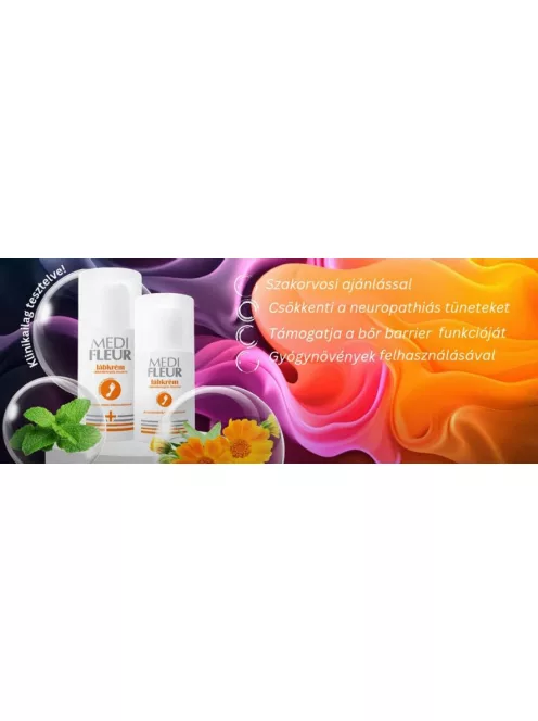 MEDIFLEUR lábkrém cukorbetegek részére 50ml