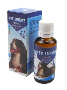 Kék Lukács cseppek kutyák részére 30ml