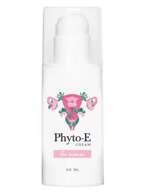 PHYTO-E KRÉM FOR WOMEN 50ML (Menopauza hatásaira, 3 fitoösztrogén)