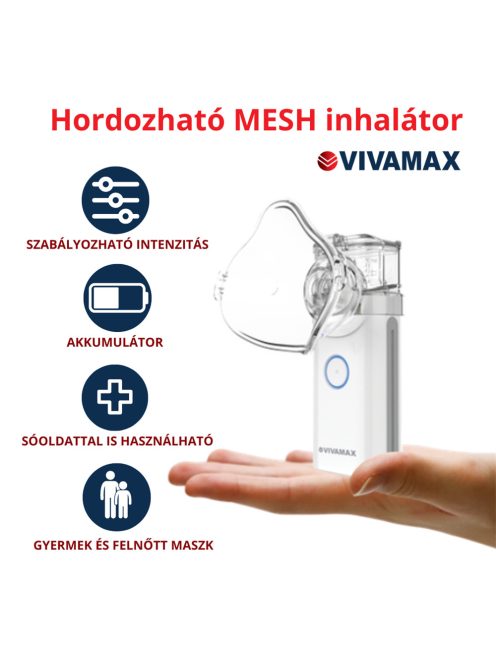 V23 Hordozható MESH inhalátor