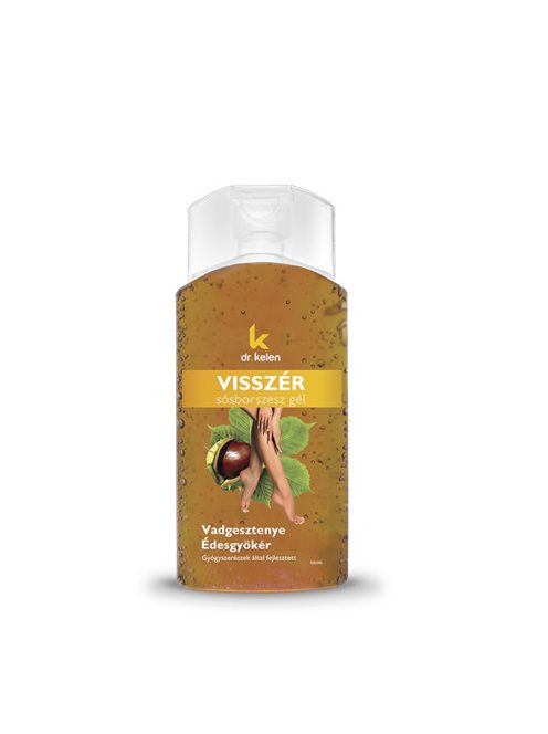 Dr Kelen Vadgesztenyés sósborszesz gél visszeres lábra (150 ml)