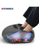 Légpárnás lábmasszírozó készülék hőterápiával